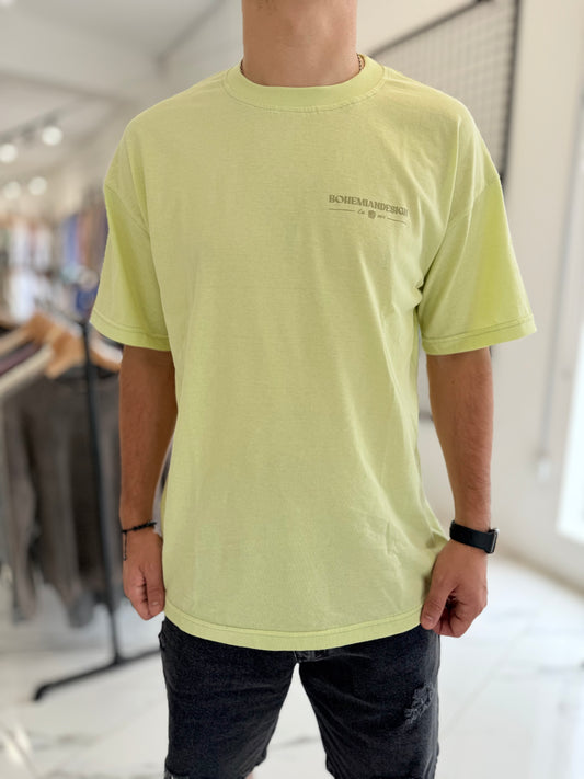 Remera oversize pera "Waves"