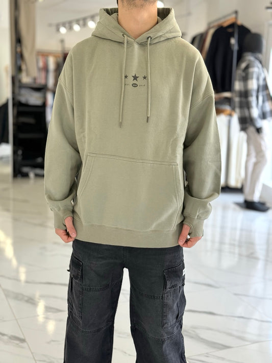 Canguro oversize verde "Minute"