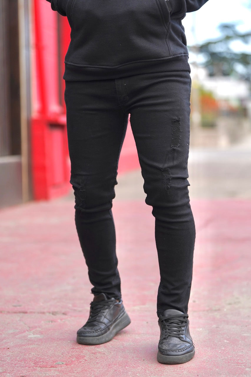 Chupín negro rajado