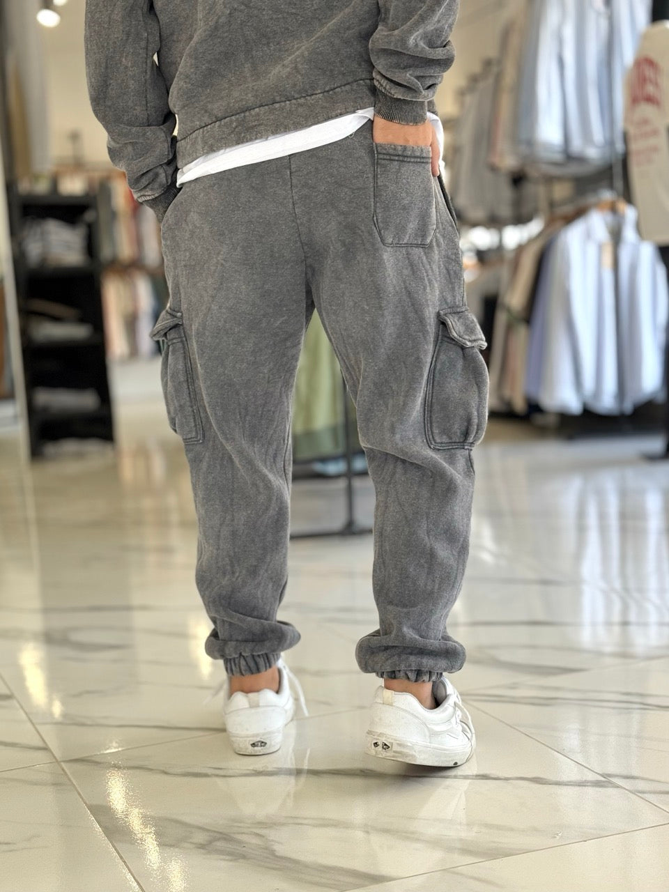 Babucha cargo oversize washed