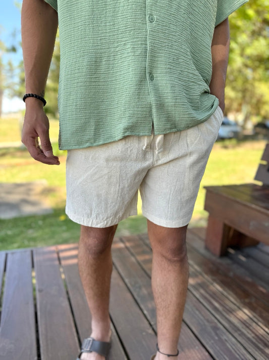 Bermuda lino beige