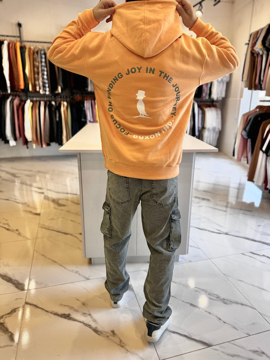 Canguro oversize "focus" salmón