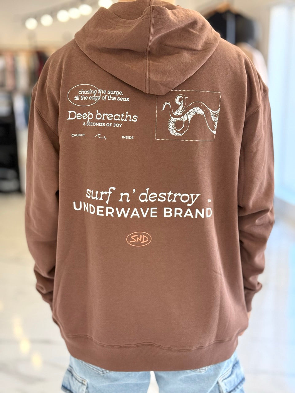 Canguro oversize "villarino" marrón