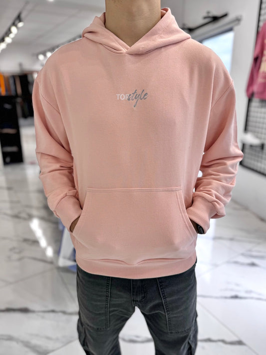 Canguro oversize rosa "unlimited"