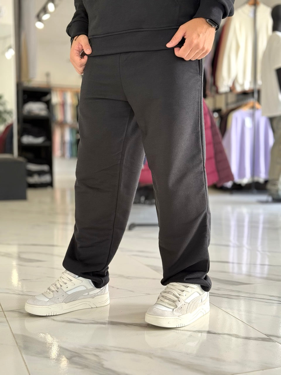 Jogging oversize negro