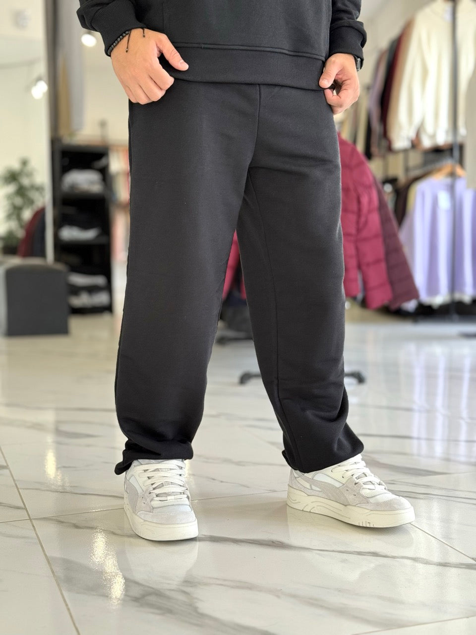 Jogging oversize negro