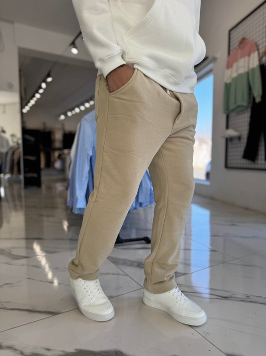 Jogging recto tostado