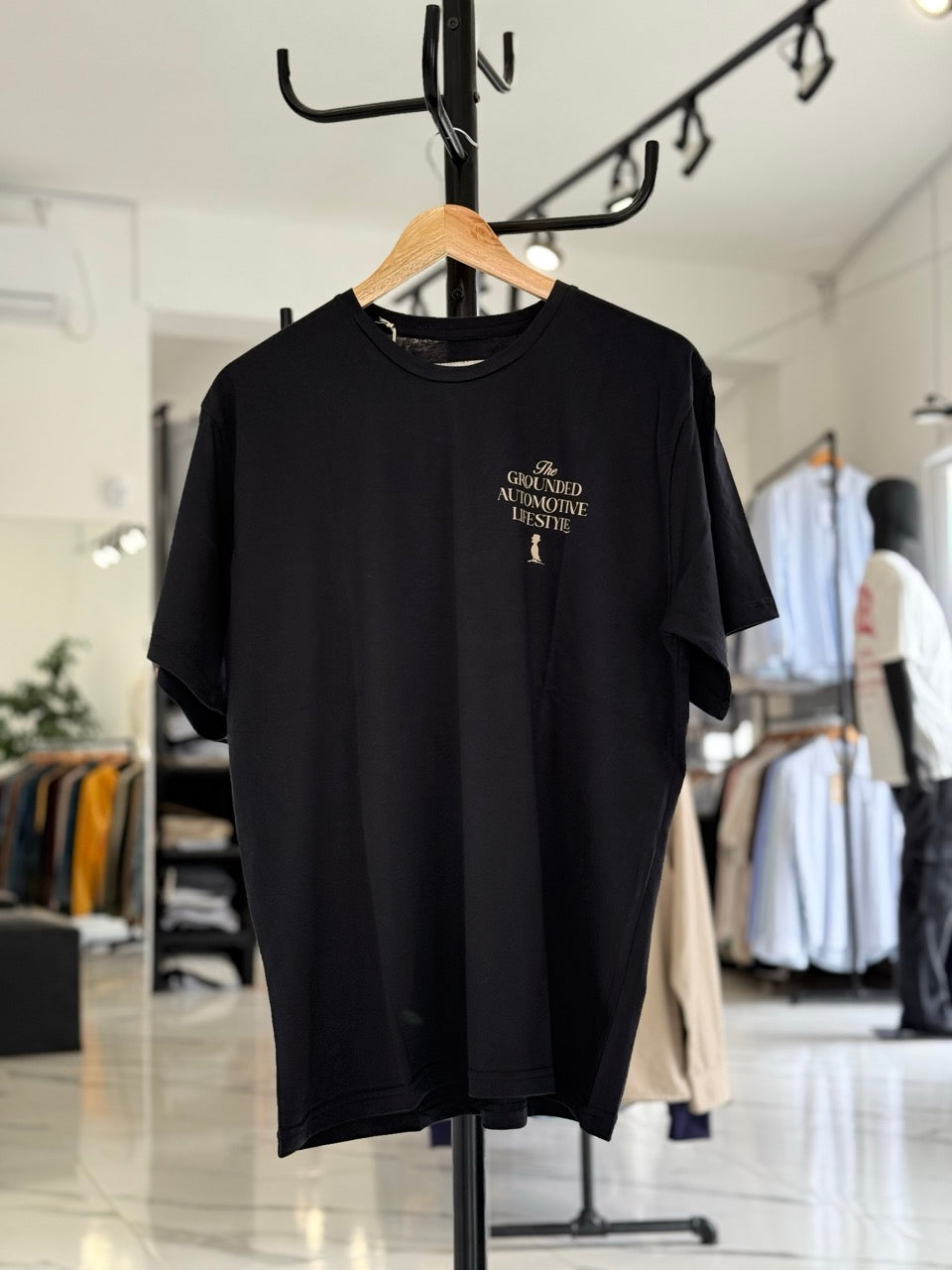 Remera oversize “Grounded”