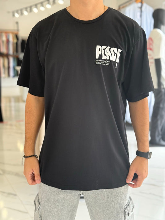 Remera oversize “Peace”