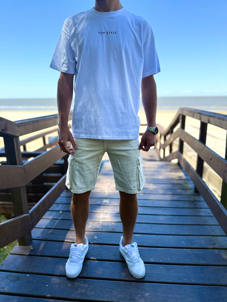 Remera oversize "surfers"