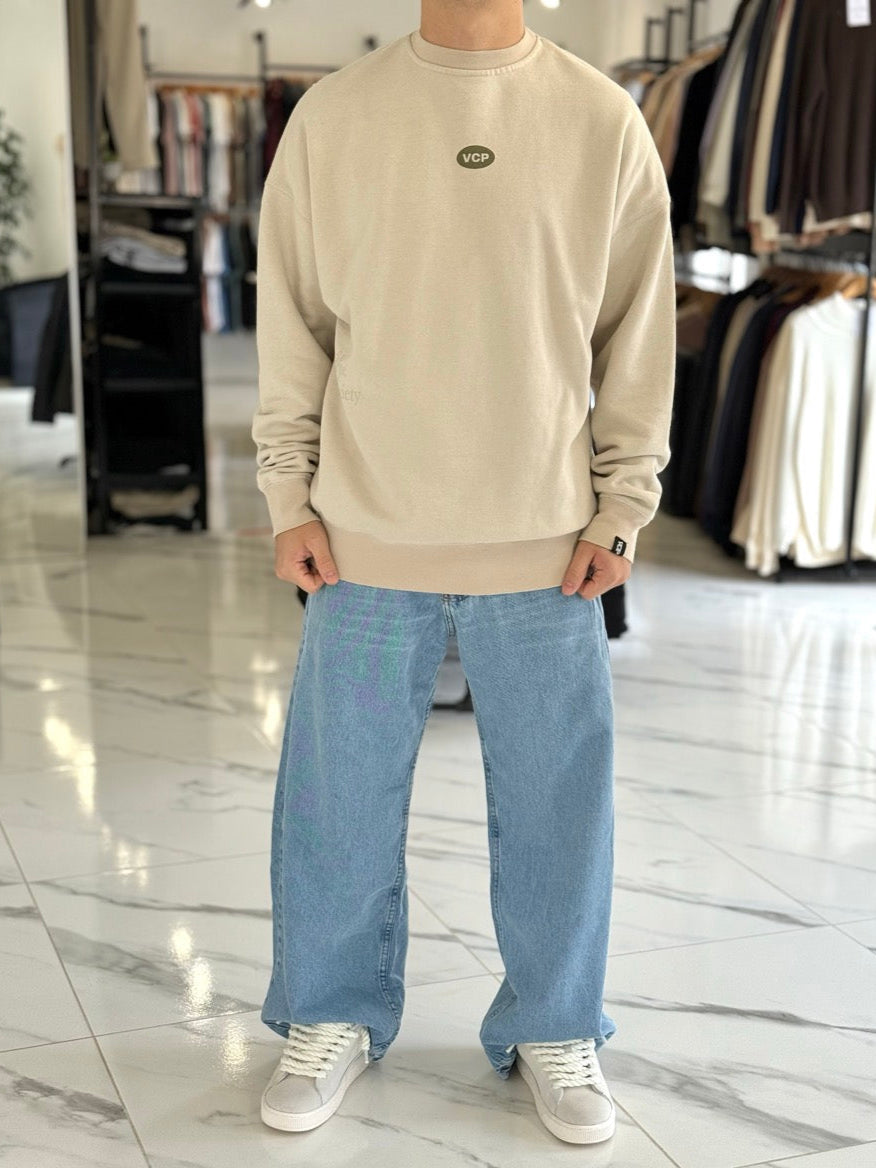 Super baggy "Dallas" celeste