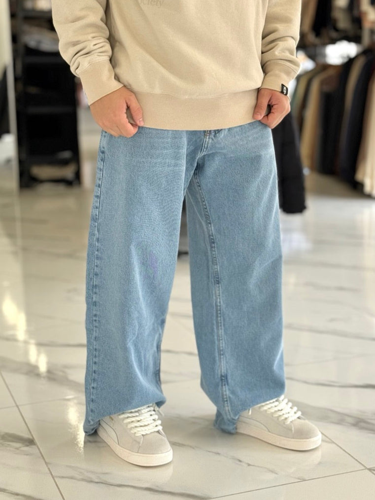 Super baggy "Dallas" celeste