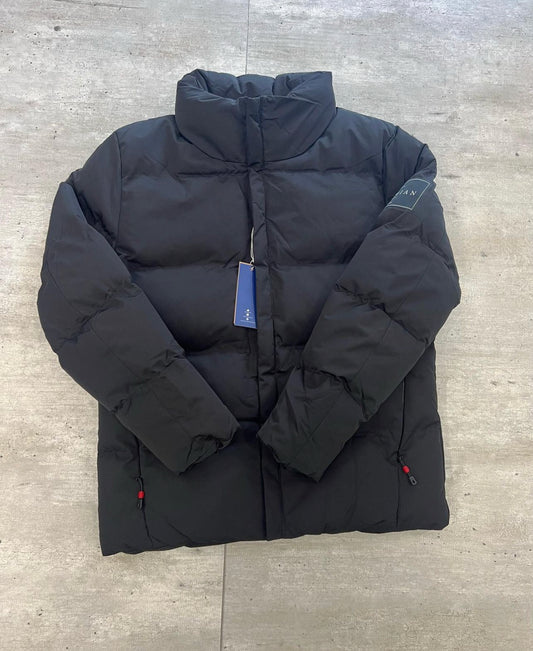 Campera puffer negra