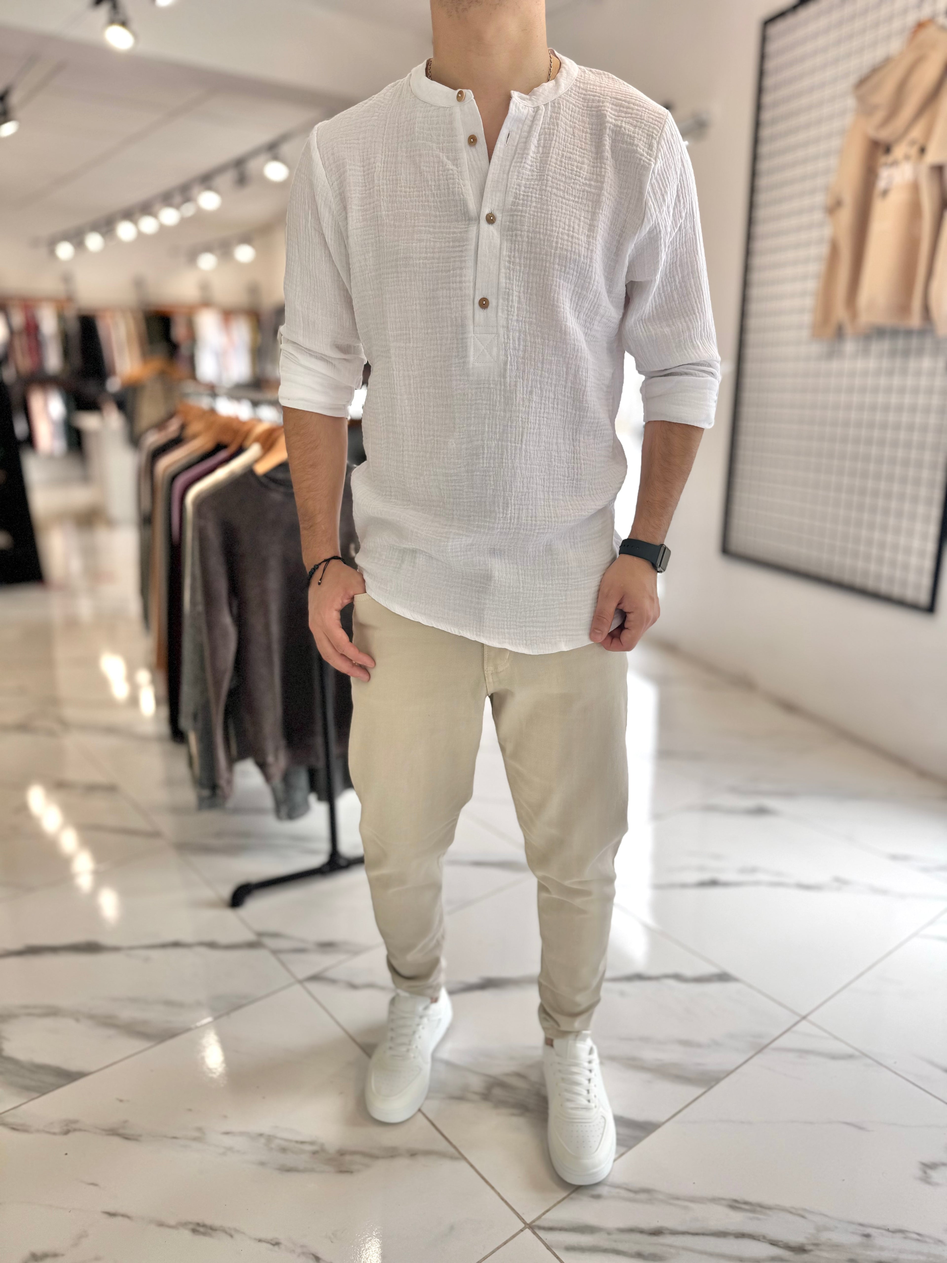 Muselina blanca