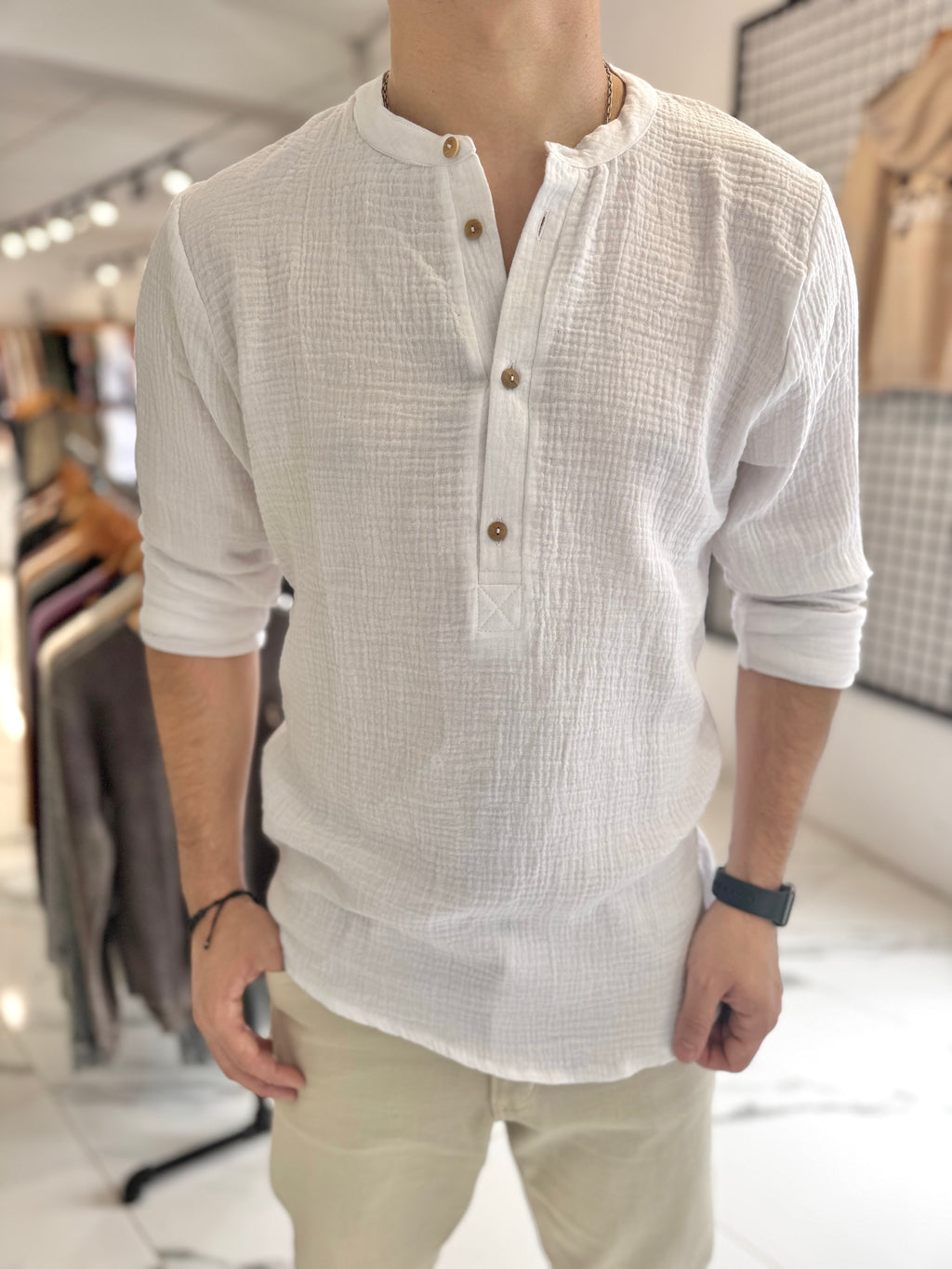 Muselina blanca