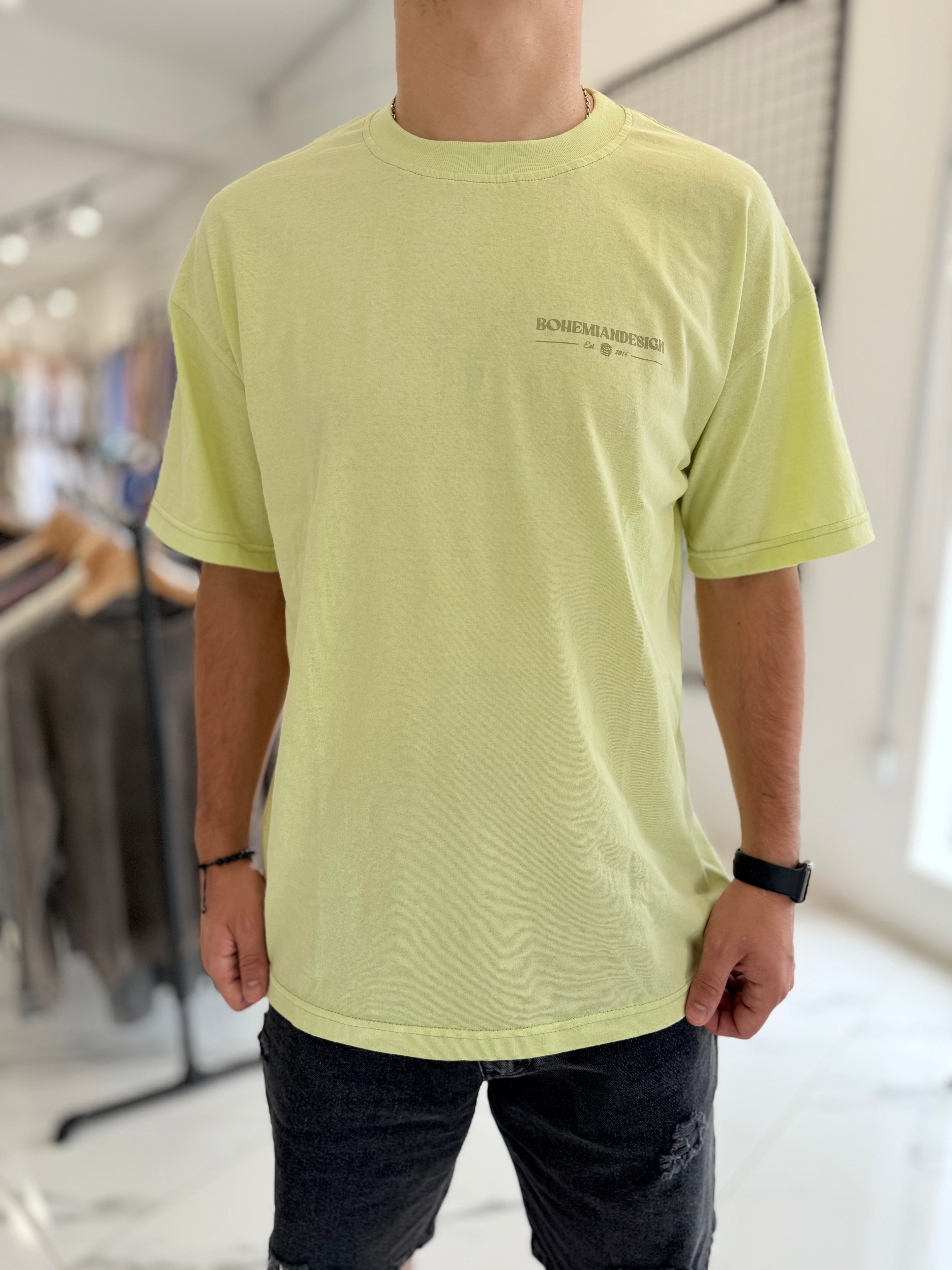 Remera oversize pera "Waves"
