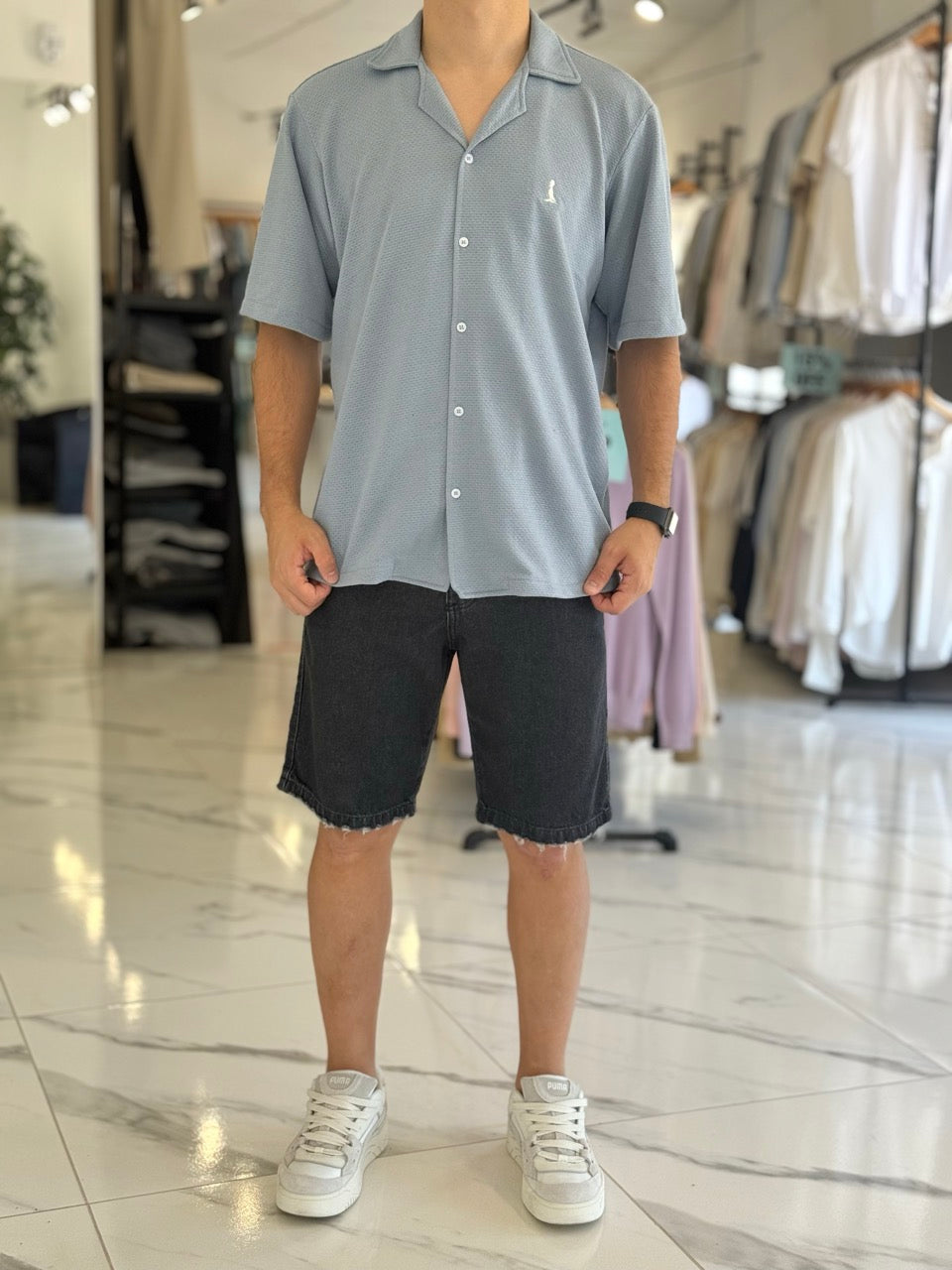 Camisa tejida "Belgrano"