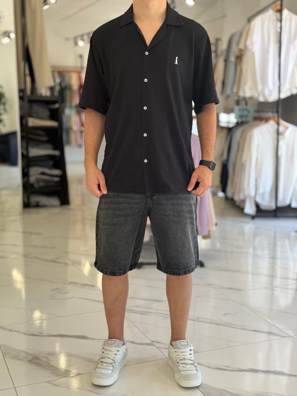 Camisa tejida "Tulum"