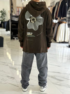 Canguro oversize chocolate "Hereal"