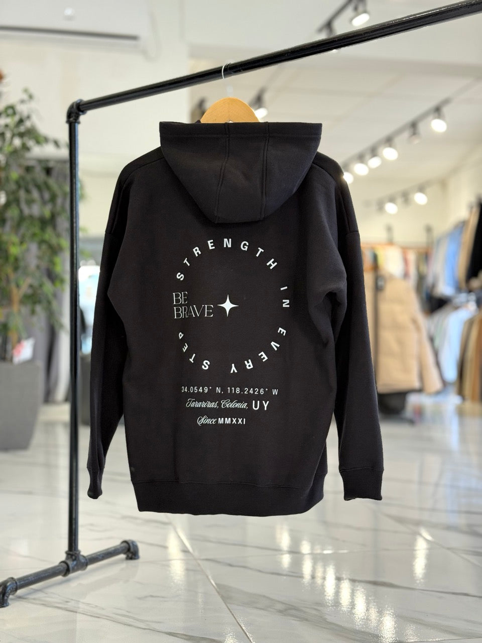 Canguro oversize "be brave"