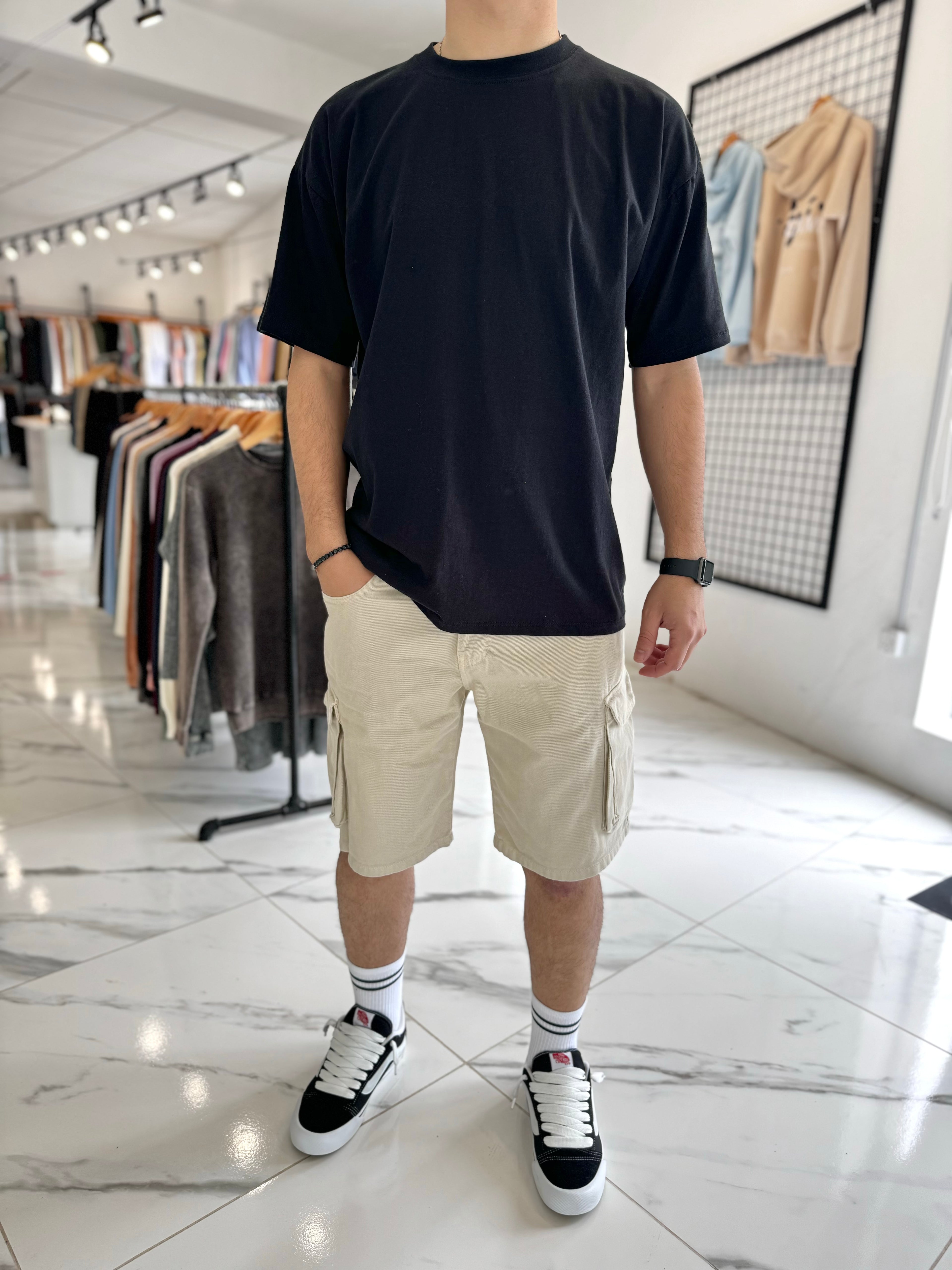 Bermuda baggy cargo
