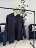 Canguro oversize negro "mariposa"