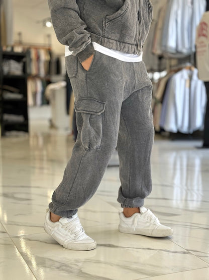 Babucha cargo oversize washed