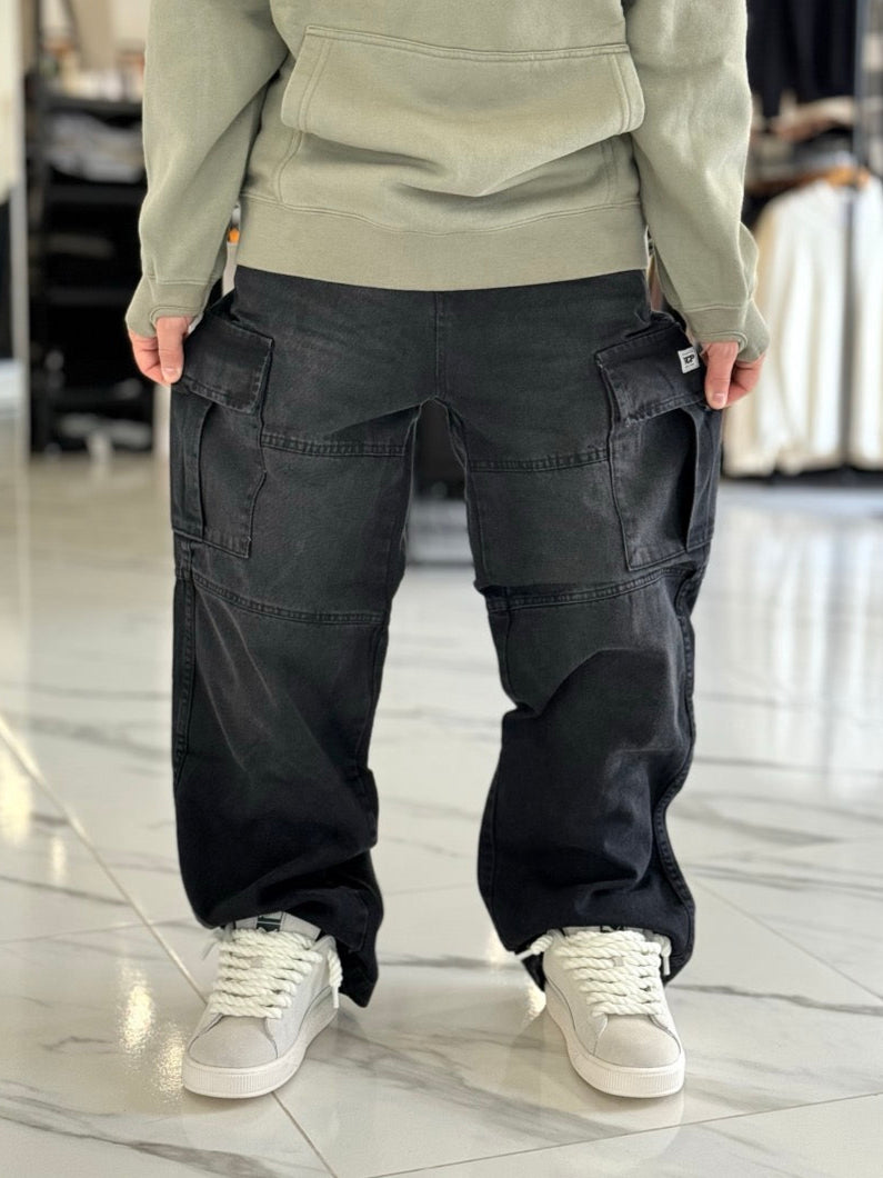 Baggy cargo "Darth" negro