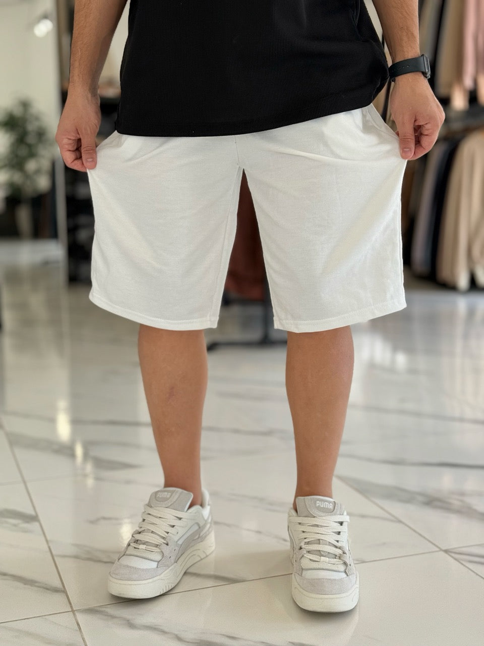 Bermuda baggy deportiva