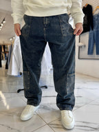 Baggy cargo jean VII óxido