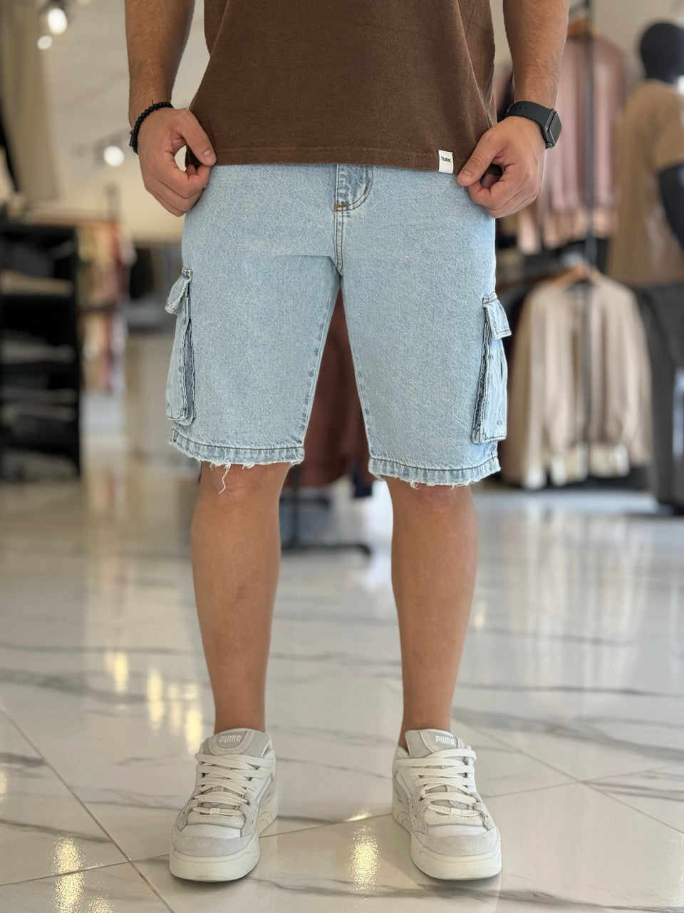 Bermuda jean cargo "Brooklyn"