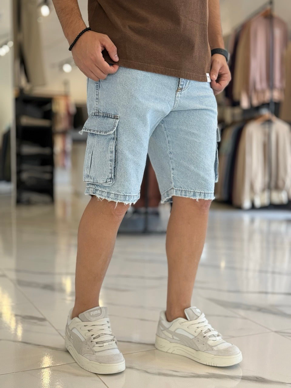 Bermuda jean cargo "Brooklyn"