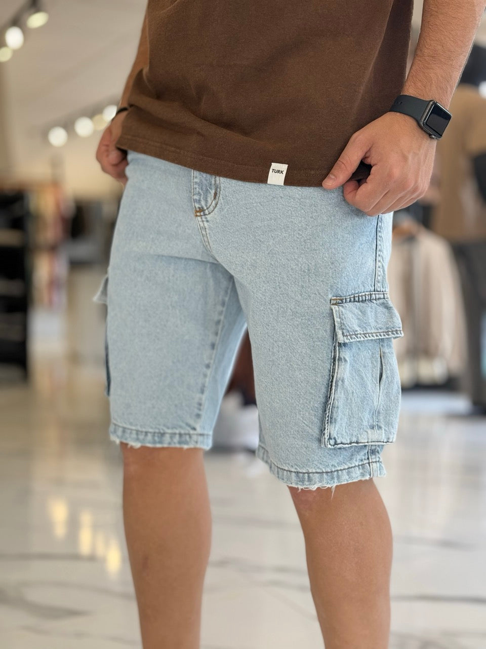 Bermuda jean cargo "Brooklyn"