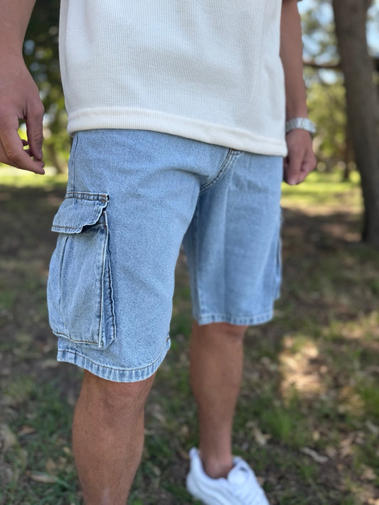 Bermuda jean cargo "Brooklyn"