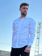 Camisa lisa blanca