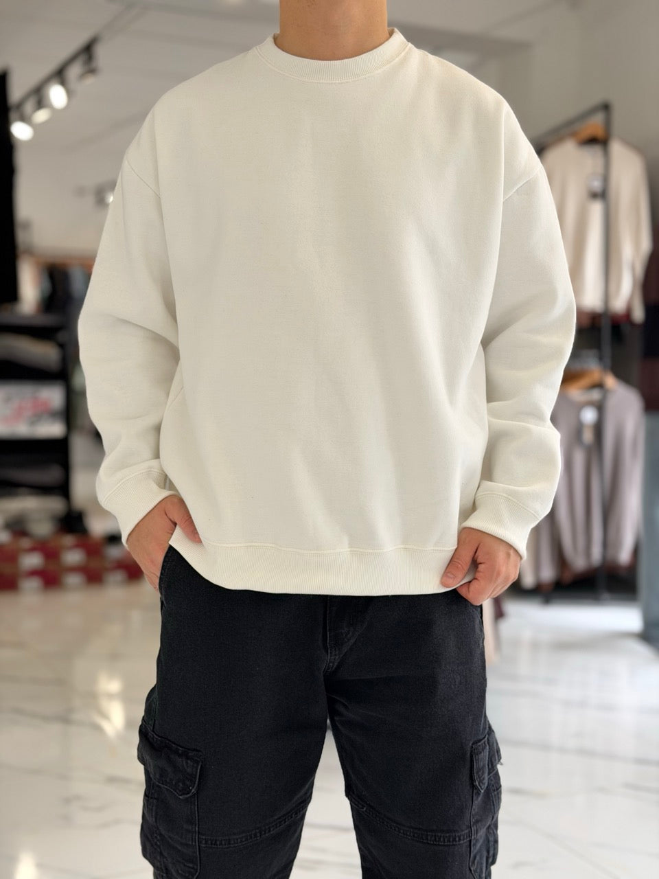 Buzo oversize liso