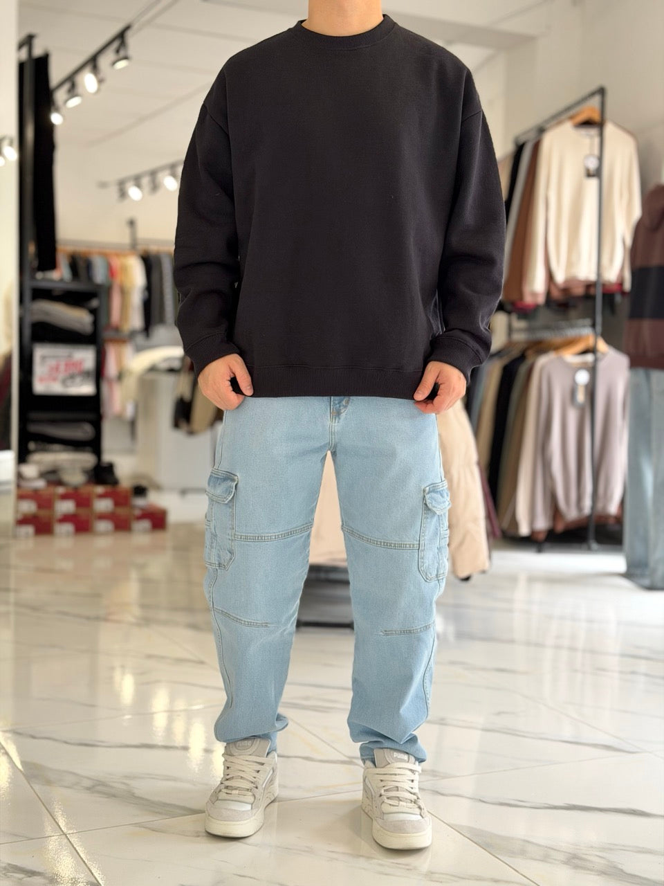 Buzo oversize liso