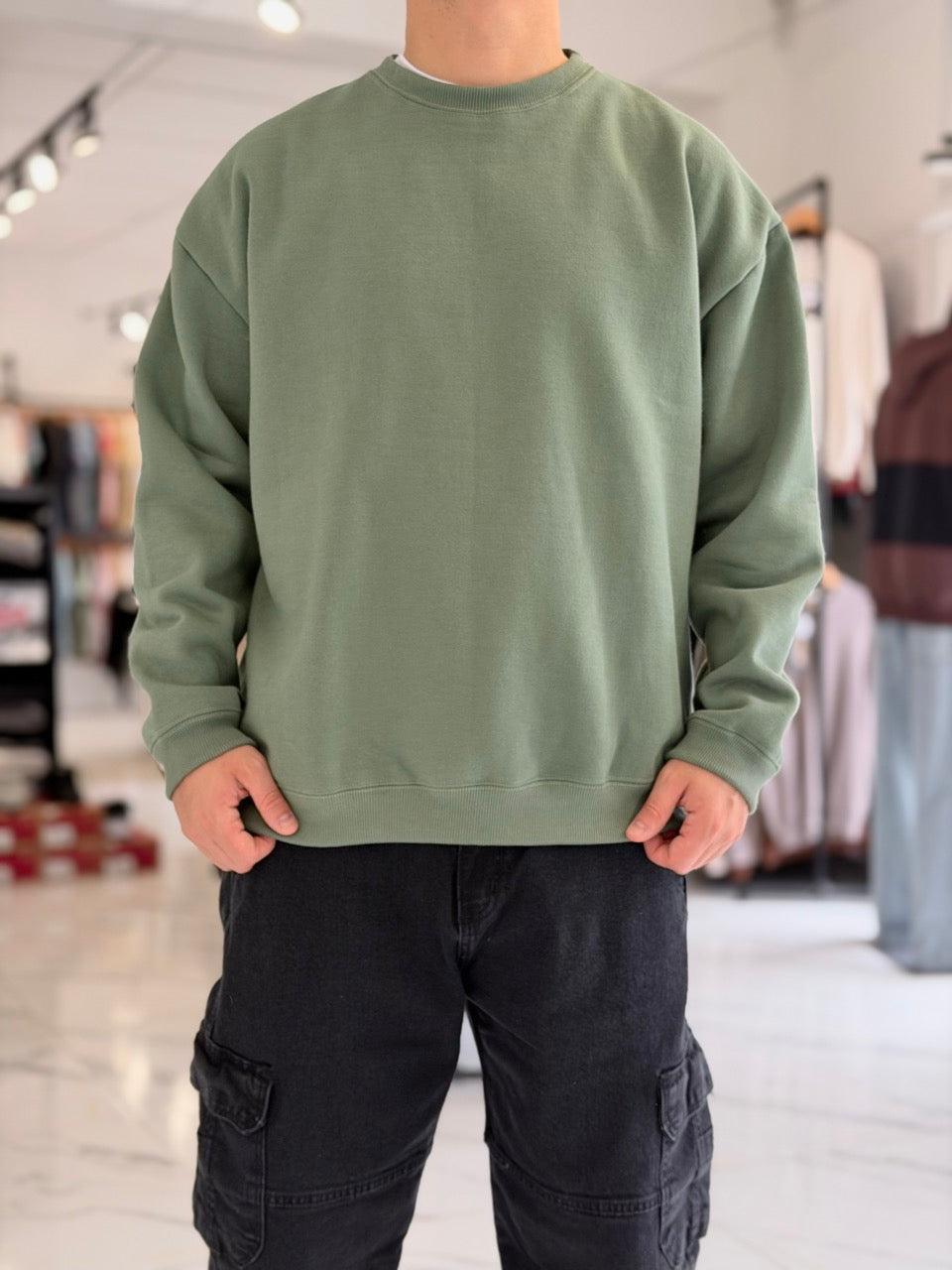 Buzo oversize liso