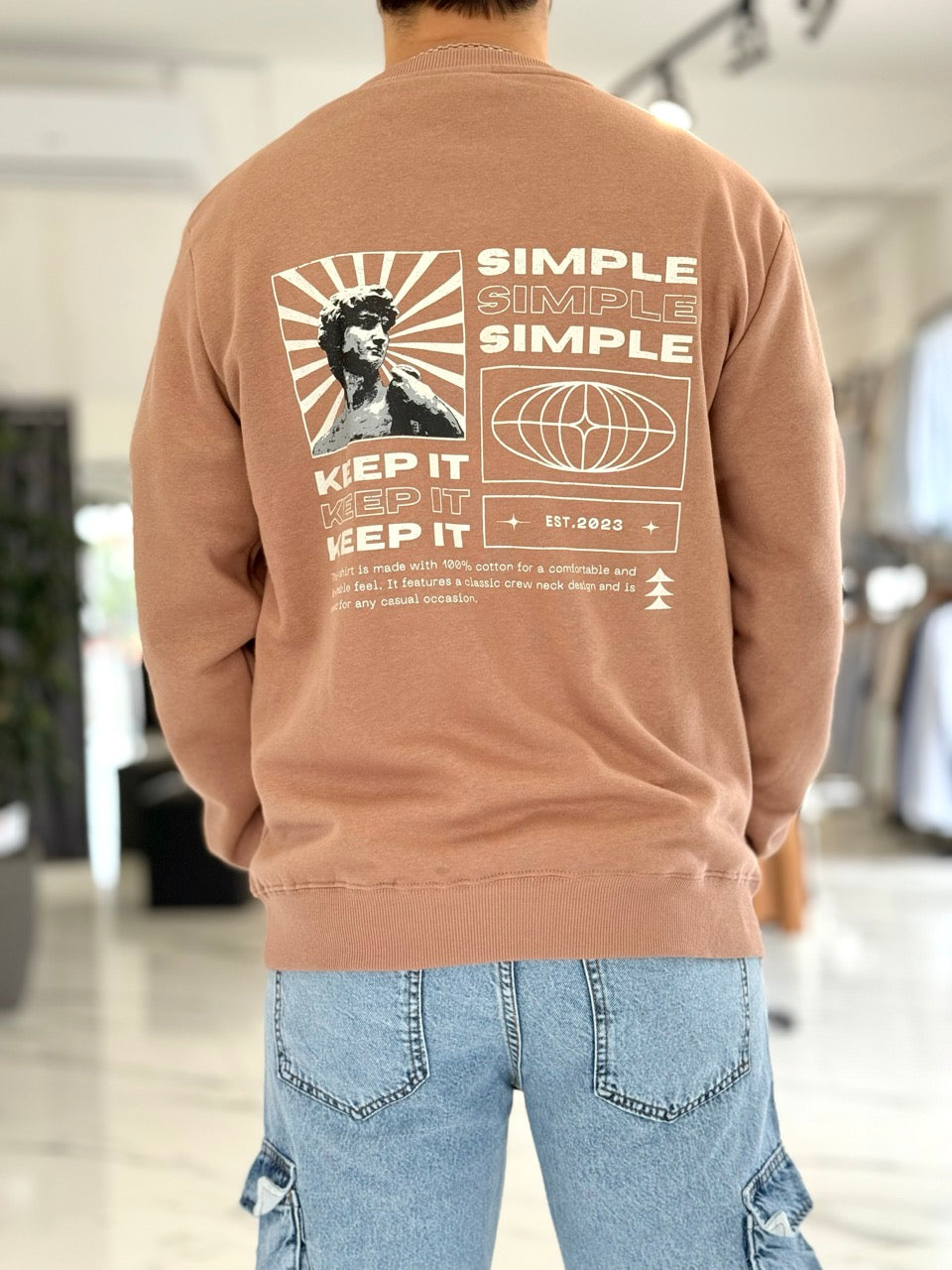 Buzo camel "simple"
