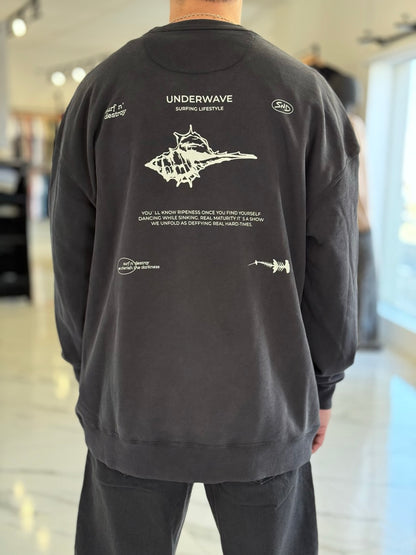 Buzo oversize "El Doradillo" negro