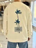 Buzo oversize "Palmera" vainilla