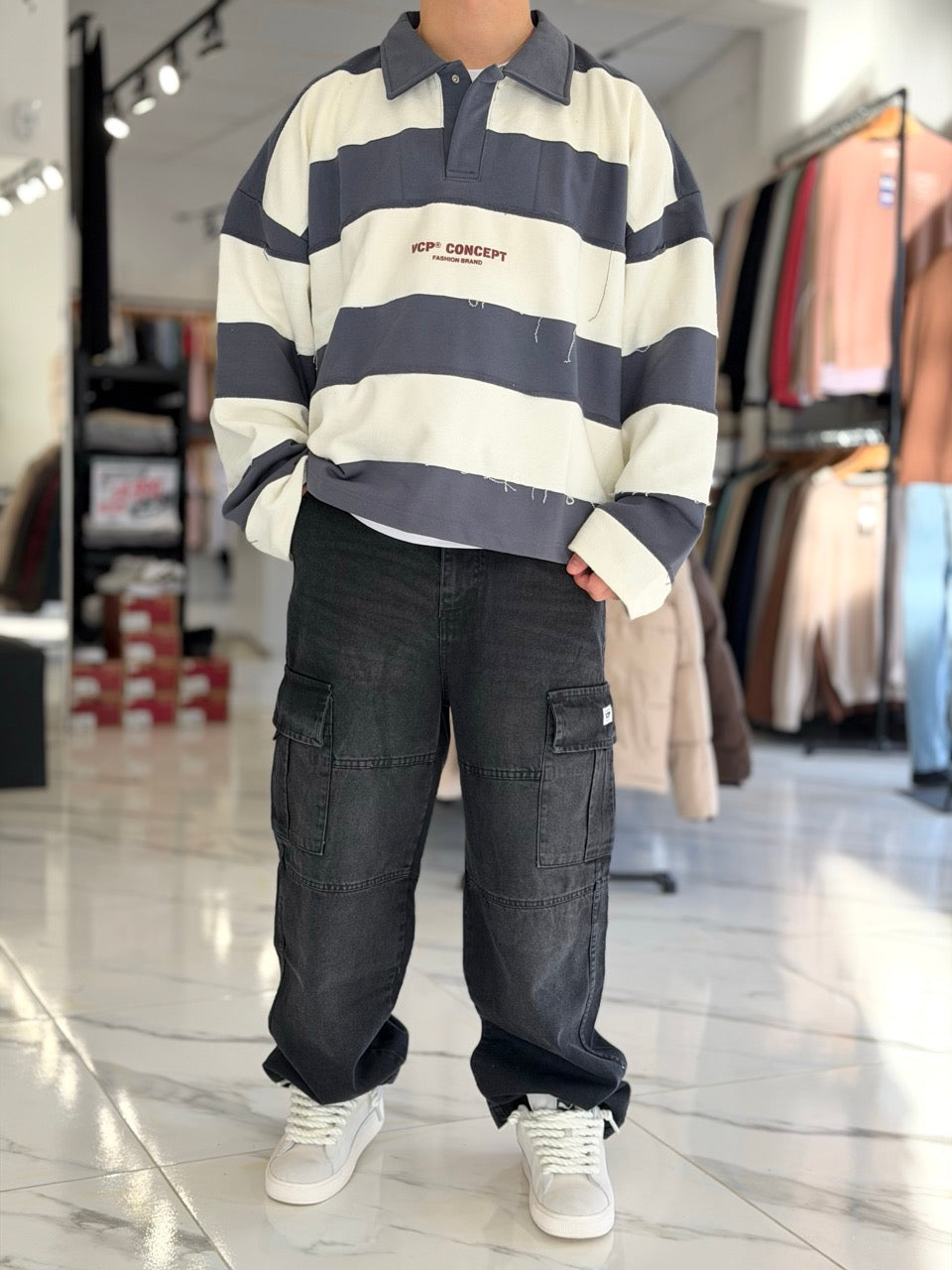 Buzo polo "Twin"