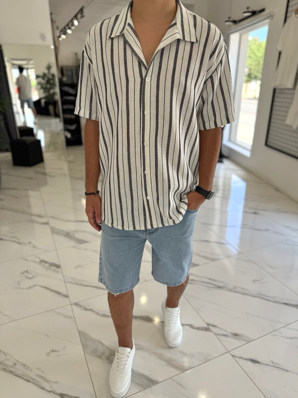 Camisa MC raya negra