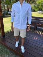Camisa clásica blanca