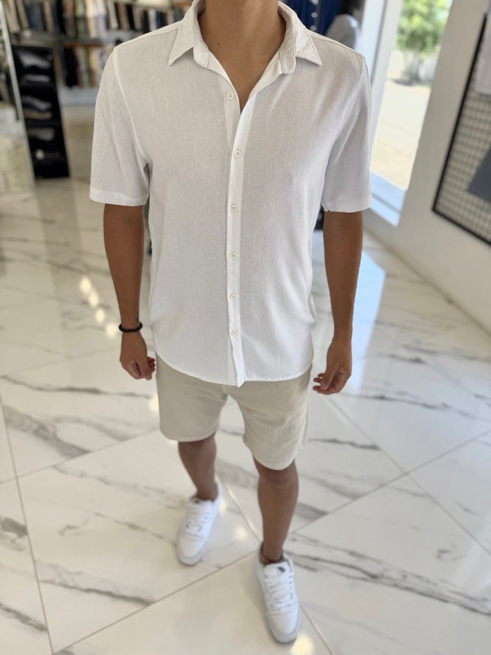Camisa MC blanca