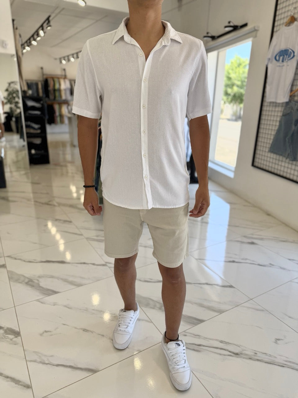 Camisa MC blanca