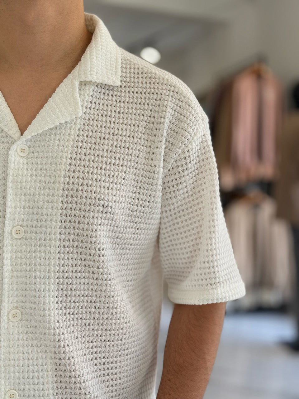 Camisa tejida "Malaga"