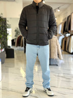 Campera 2 en 1 impermeable negra