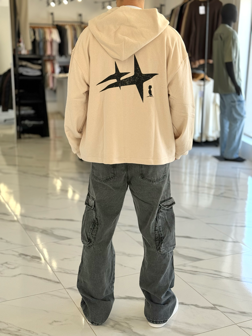 Campera boxy fit