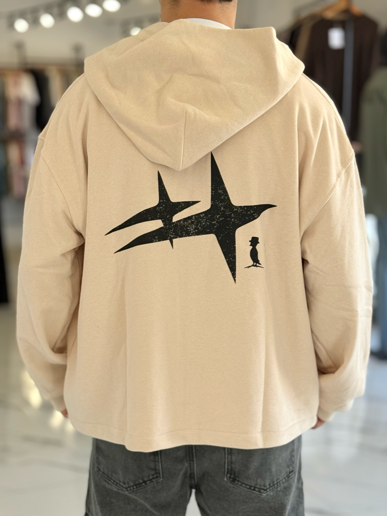 Campera boxy fit